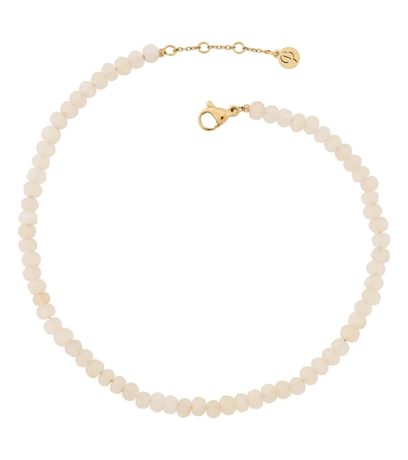 Summer Beads Anklet White Gold - Edblad - Snabb frakt & paketinslagning - Nordic Spectra