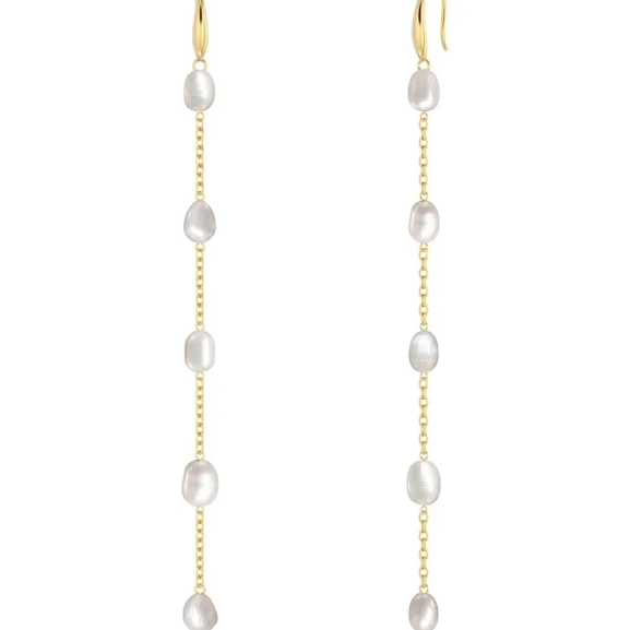 Pacific Earrings L Gold - Edblad - Snabb frakt & paketinslagning - Nordic Spectra