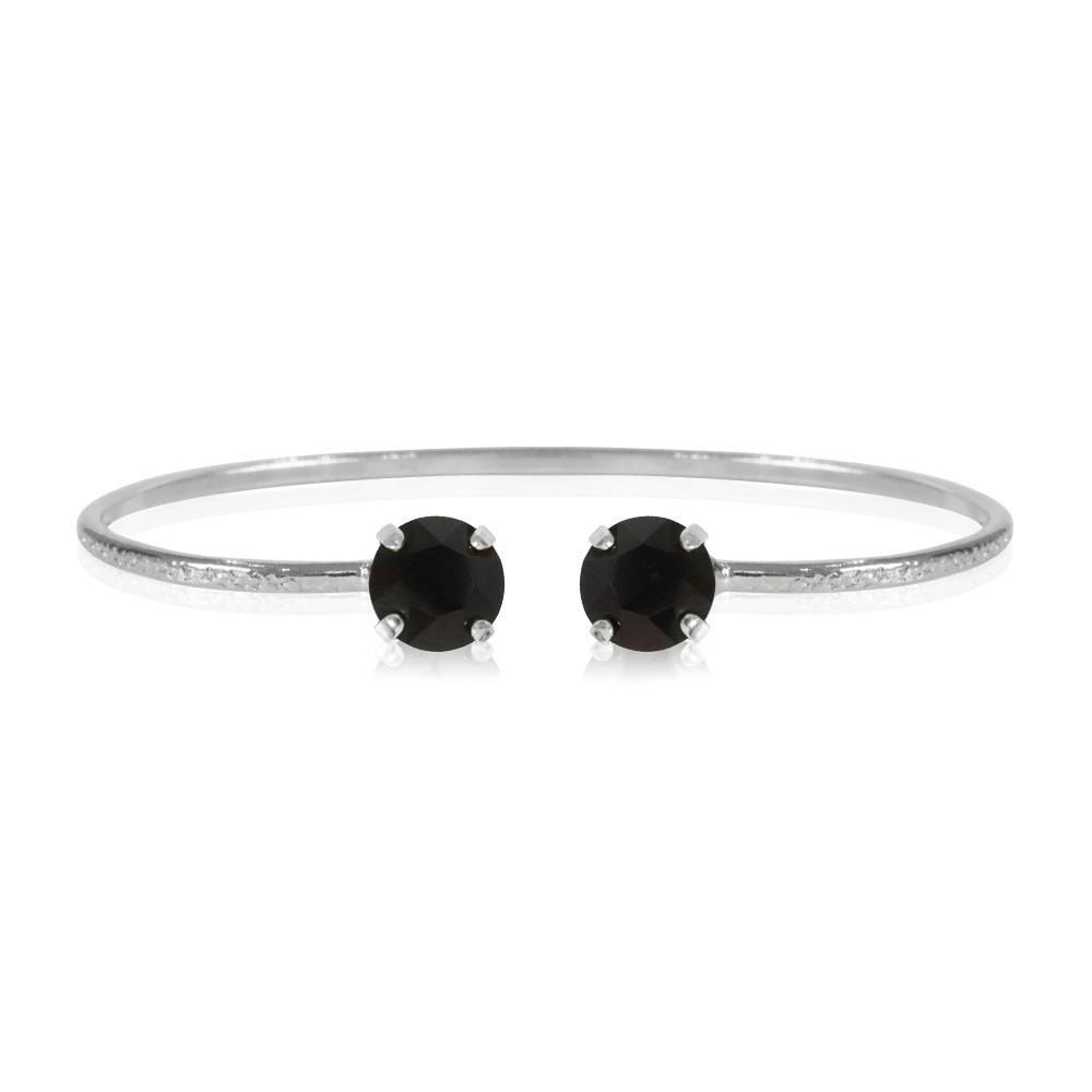 Caroline Svedbom - Classic Petite Bracelet Rhodium Jet