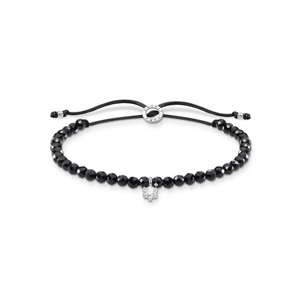 Helmi Rannekoru Musta - Thomas Sabo - Suuri valikoima & ilmainen lahjapaketointi - Nordicspectra.fi