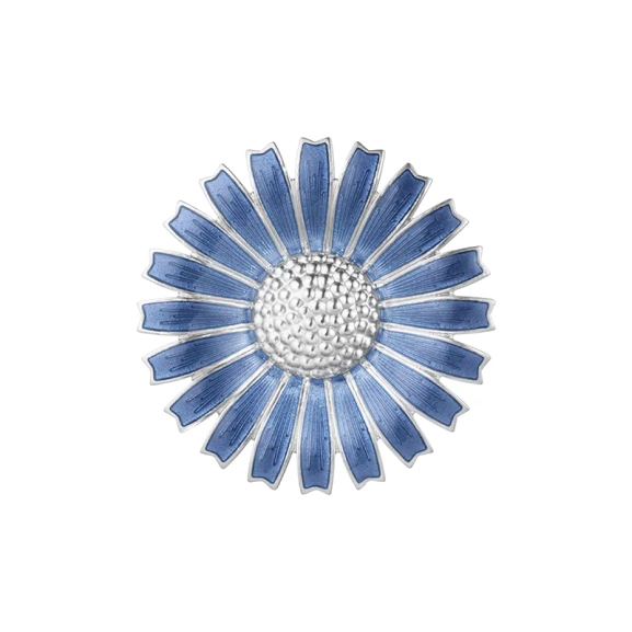 Daisy Blue Brooch - Georg Jensen - Designschmuck mit schnellen und sicheren Lieferungen - Nordic Spectra