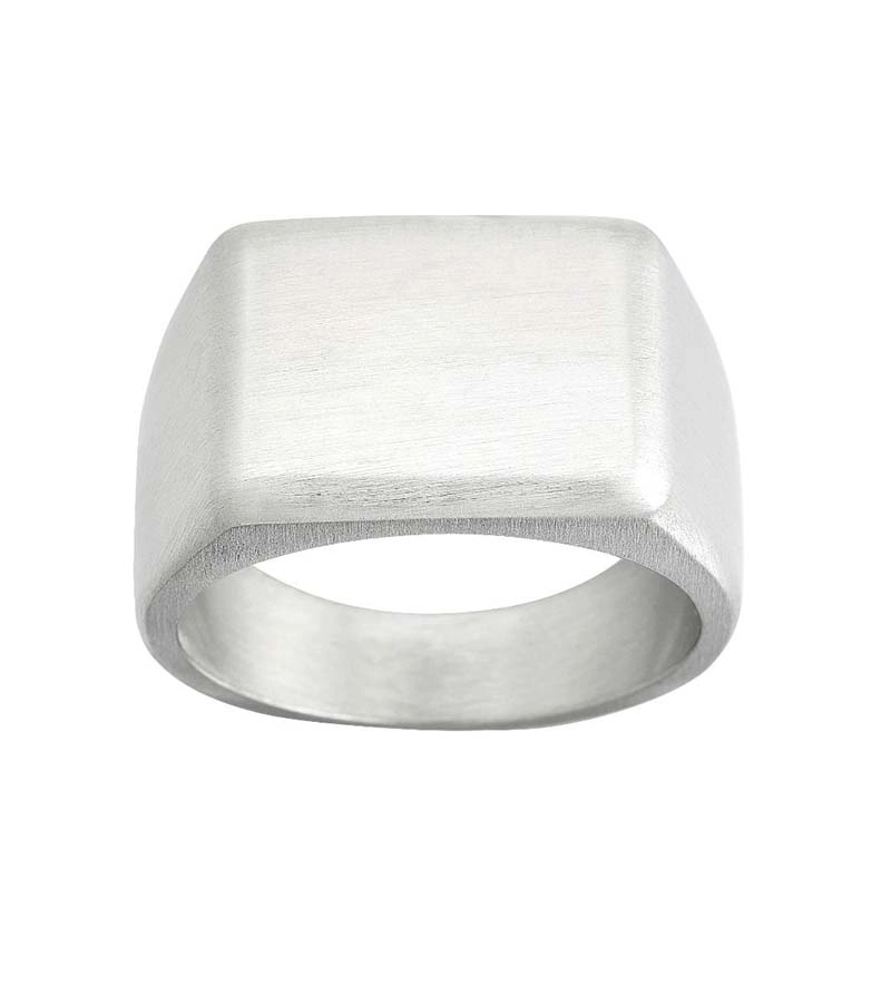 Cole Signet Ring Matt Steel - Edblad - Snabb frakt & paketinslagning - Nordicspectra.se
