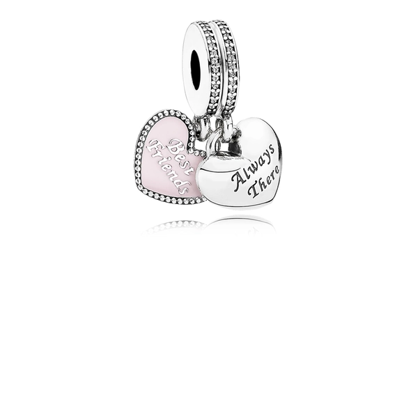 Always There Herz-Charm-Anhänger von PANDORA, Schneller Versand - Nordicspectra.de