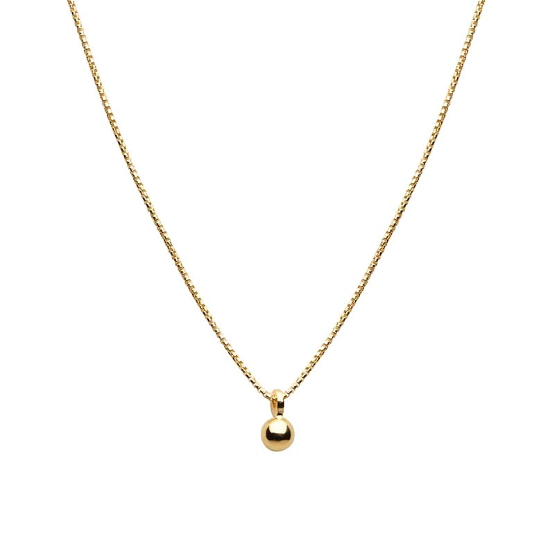 CU Jewellery - Saint Pendant Necklace Gold