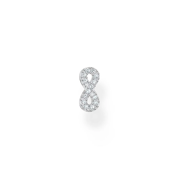 Einzel Ohrstecker Infinity Silber von Thomas Sabo, Schneller Versand - Nordicspectra.de