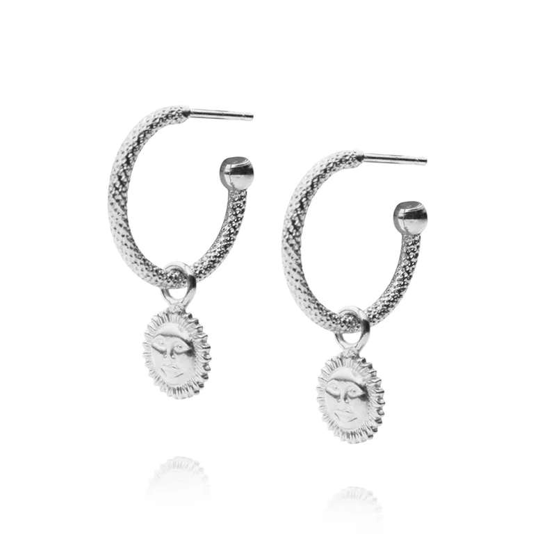 Caroline Svedbom - Apollo Loops Rhodium