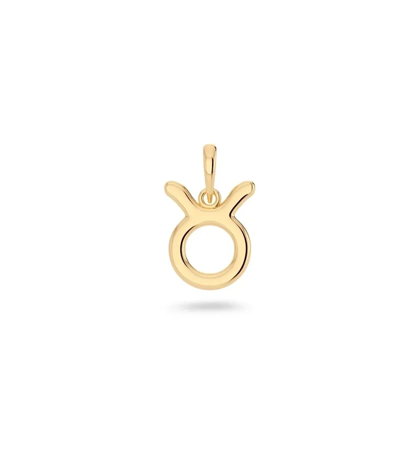 Zodiac Sign Taurus Gold - Edblad - Snabb leverans - Gratis paketinslagning