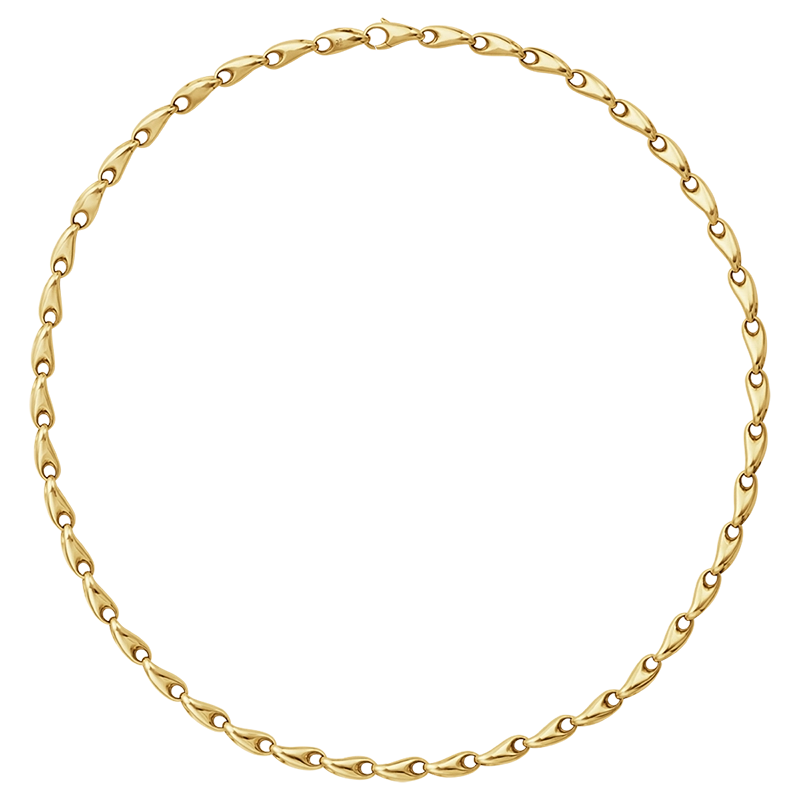Georg Jensen - Reflect Slim Halsband Guld