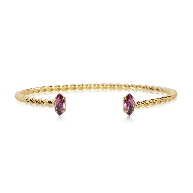 Caroline Svedbom - Petite Navette Bracelet Gold Iris