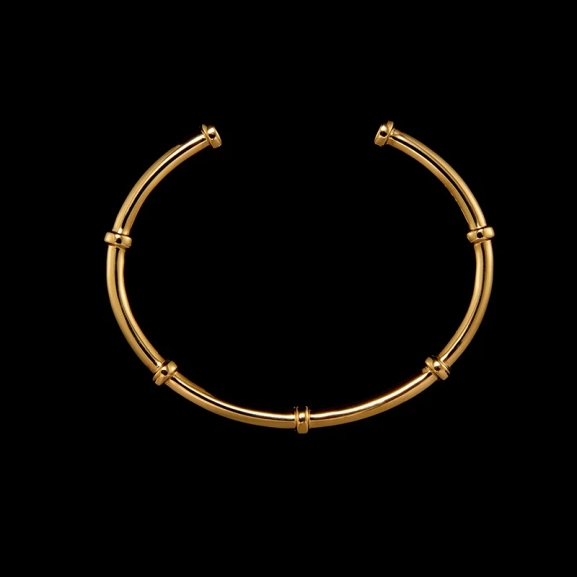 Bolted Cuff Gold