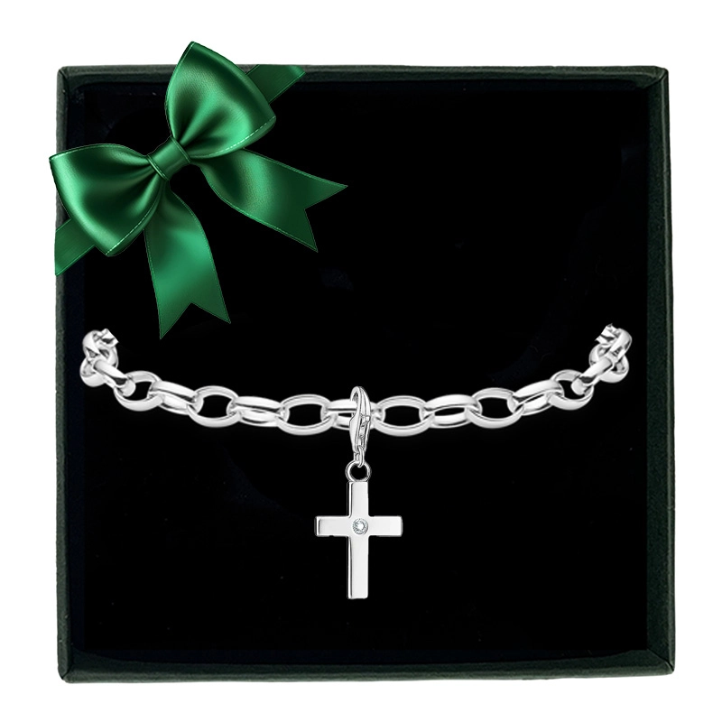 Thomas Sabo - Presentset Charm Club Konfirmation Kors Mellan