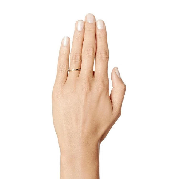 Stars & Signature In Black Thin Ring Gold - Efva Attling ringar - Snabb frakt & paketinslagning - Nordicspectra.se