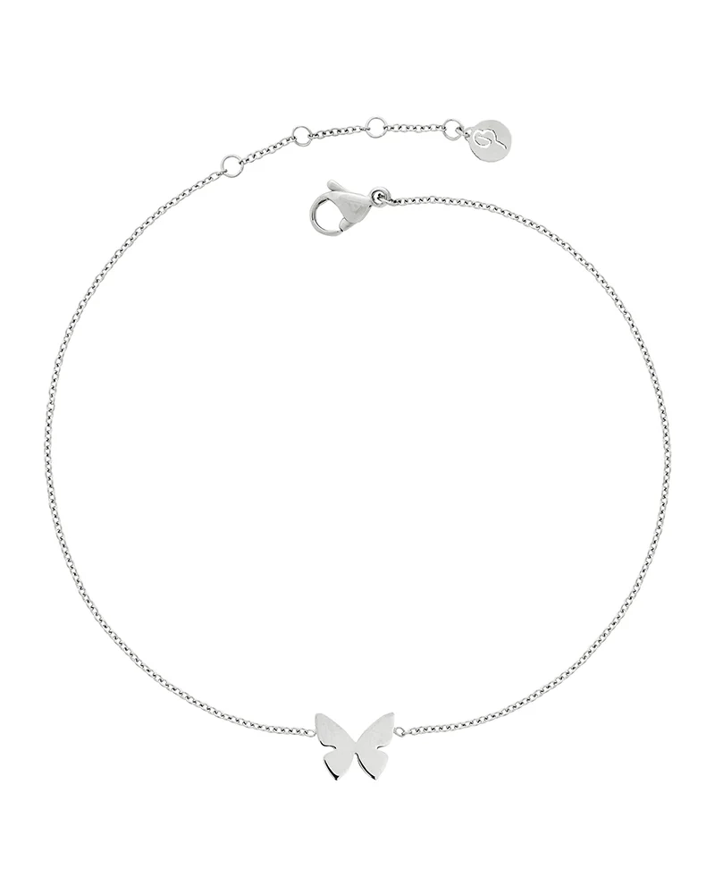 Papillon Anklet Silver
