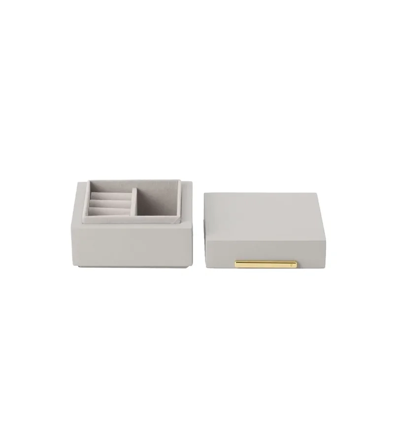 Jewellery Box XS Light Clay Gold - Edblad - Snabb frakt & paketinslagning - Nordic Spectra