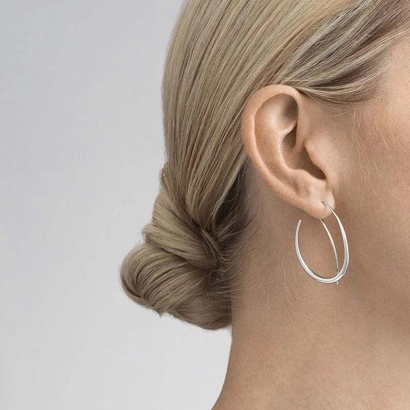 Offspring Örhängen Krok - Georg Jensen örhängen - Snabb frakt & paketinslagning - Nordicspectra.se