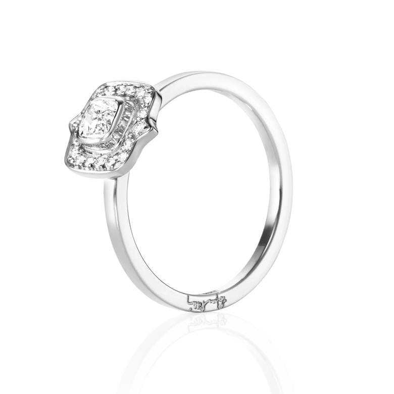 Efva Attling - The Mrs Ring 0.30 ct White Gold