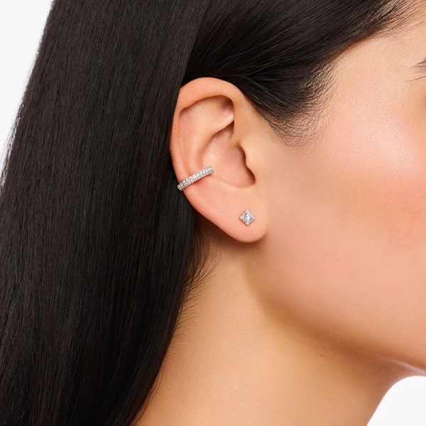 Örhängen Vintage med Glittrande Sten - Thomas Sabo - Snabb leverans & paketinslagning - Nordic Spectra