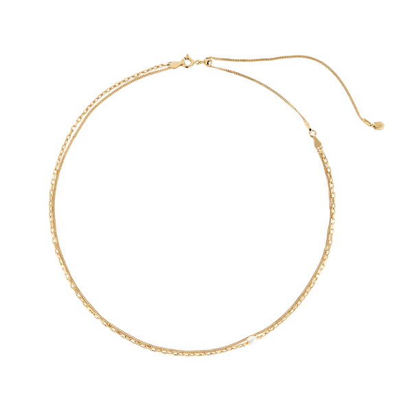 Cantare Necklace Gold - Maria Black - Snabb frakt & paketinslagning - Nordic Spectra