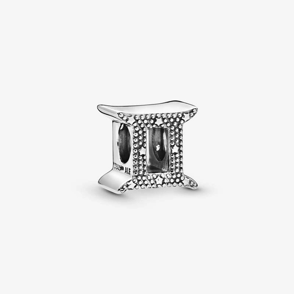 Funkelnde Zwillinge Sternzeichen-Charm von PANDORA, Schneller Versand - Nordicspectra.de