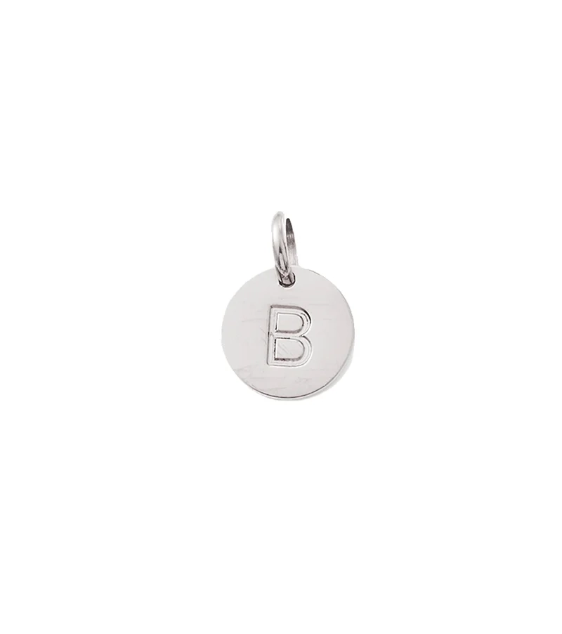 Edblad Alphabet Charm A-Ö Silver halsband herr – bild 6