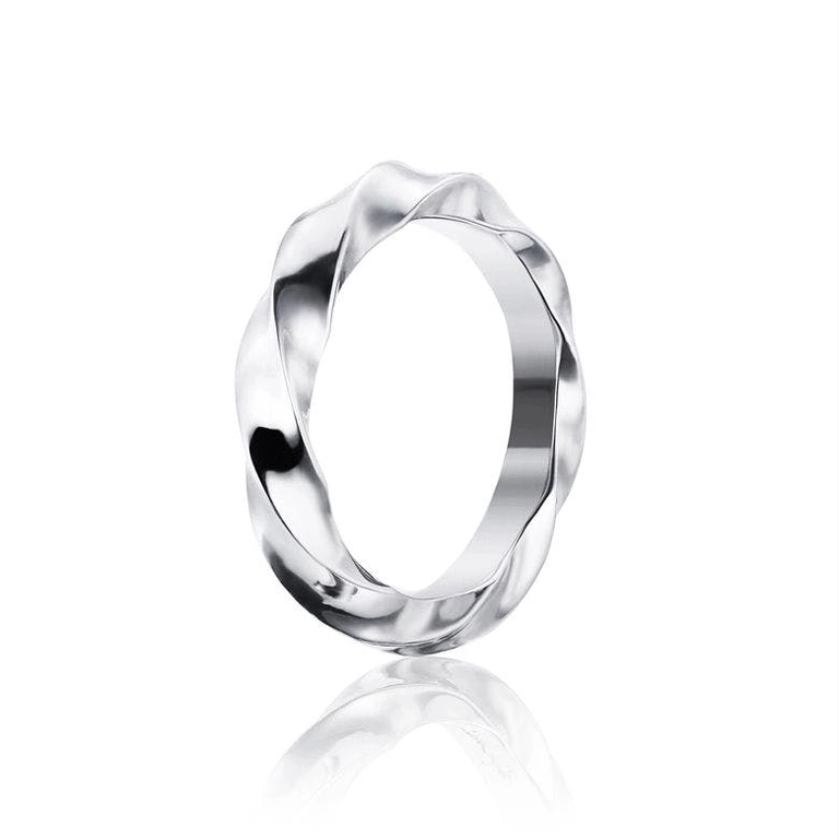 Viking Wide Ring White Gold - Efva Attling ringar - Snabb frakt & paketinslagning - Nordicspectra.se