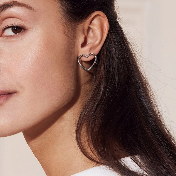 Rope Heart Studs M Steel - Edblad - Snabb frakt & paketinslagning - Nordicspectra.se