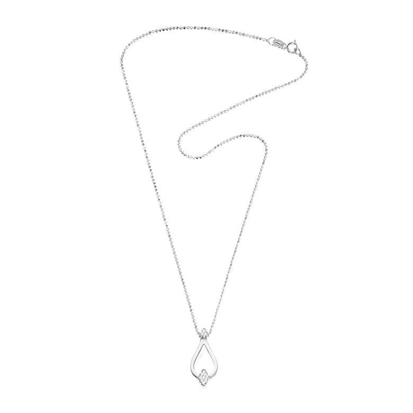 Little Dew Drops & Stars Pendant White Gold - Efva Attling - Suuri valikoima & ilmainen lahjapaketointi - Nordicspectra.fi