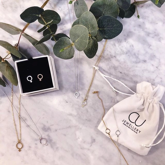 Letters Venus Small Ear Silver -CU Jewellery - Snabb frakt & paketinslagning - Nordicspectra.se