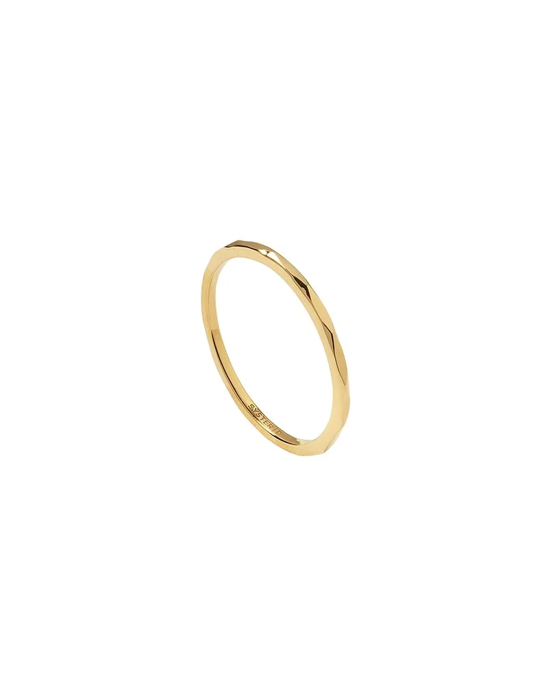 Syster P - Tiny Ultrathin Ring Gold