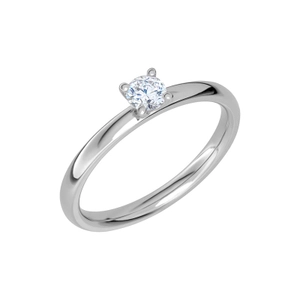 Glint 0.25 Platinum - Wedding & engagement rings - Schalins - Scandinavian design - Nordic Spectra