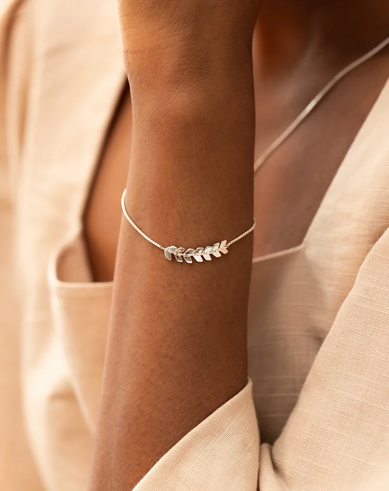 Layers Simone Bracelet Silver - Syster P - Snabb leverans & Gratis paketinslagning - Nordic Spectra
