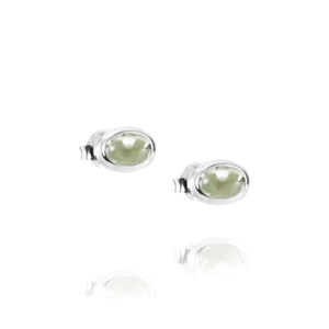 Love Bead Ear Silver - Green Quartz - Efva Attling - Suuri valikoima & ilmainen lahjapaketointi - Nordicspectra.fi