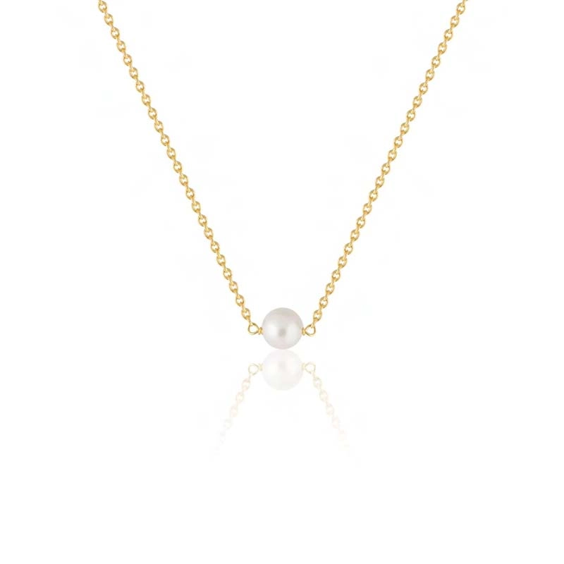 SOPHIE by SOPHIE - Pearl Necklace Gold