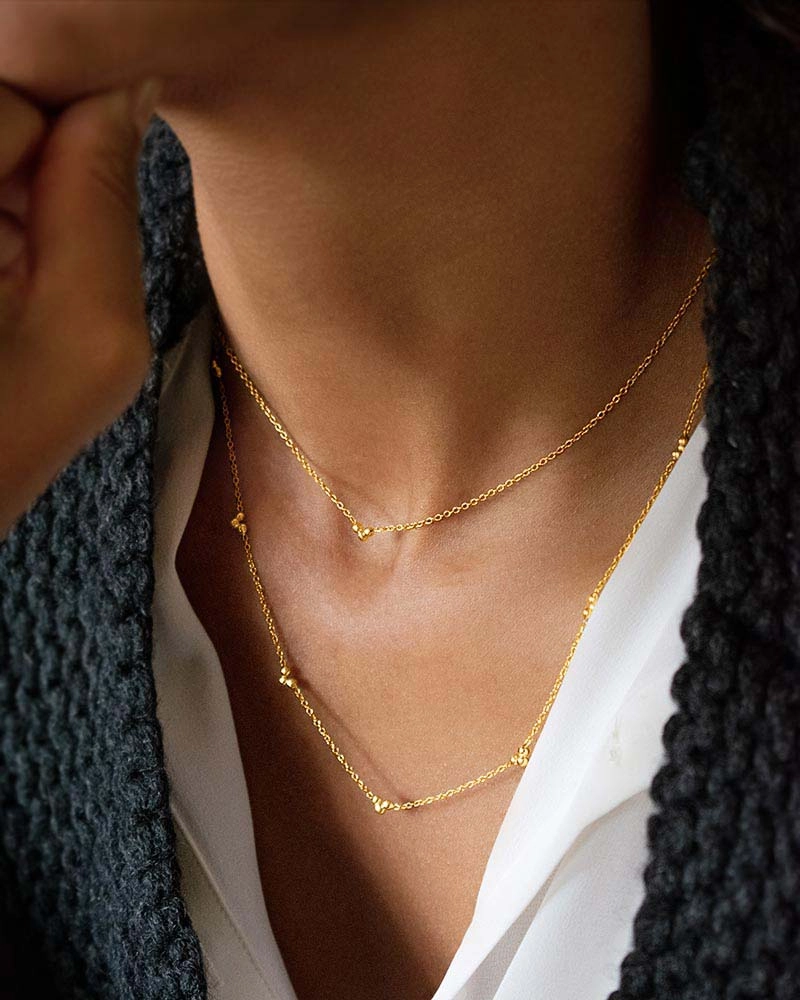 Drops Necklace Gold - Drakenberg/Sjölin - Suuri valikoima & ilmainen lahjapaketointi - Nordicspectra.fi
