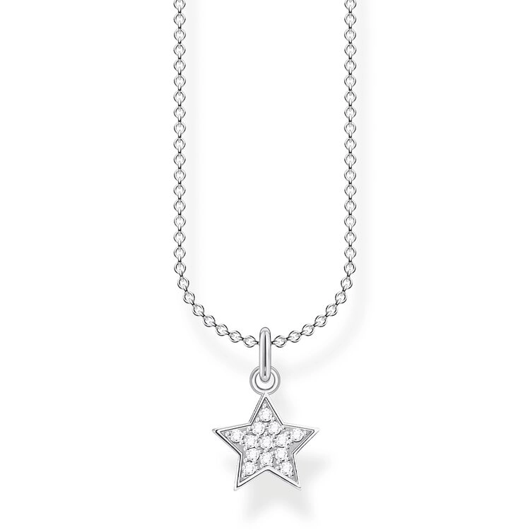 Thomas Sabo - Halsband med Pavéstjärna