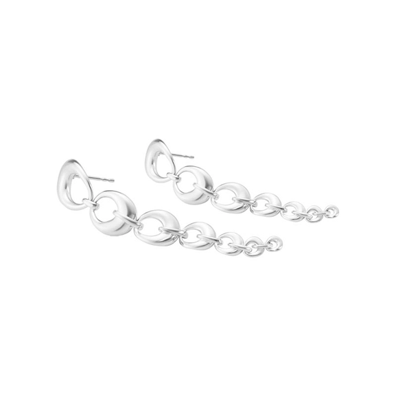 Offspring Lange Ohrringe von Georg Jensen, Schneller Versand - Nordicspectra.de
