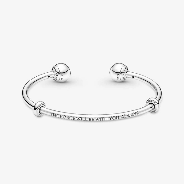 Pandora Moments Star Wars™ Helle & Dunkle Seite-Logo Offener Armreif von PANDORA, Schneller Versand - Nordicspectra.de