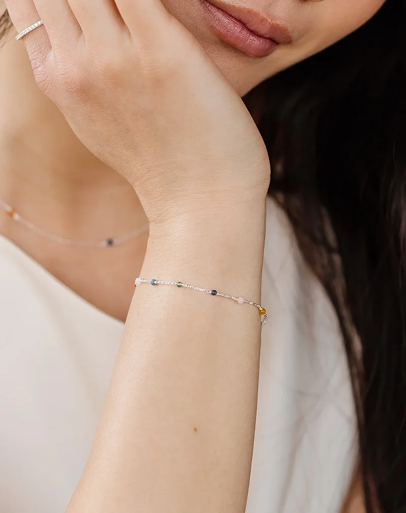 Santa Monica Bracelet Silver - Syster P - Snabb leverans & Gratis paketinslagning - Nordic Spectra