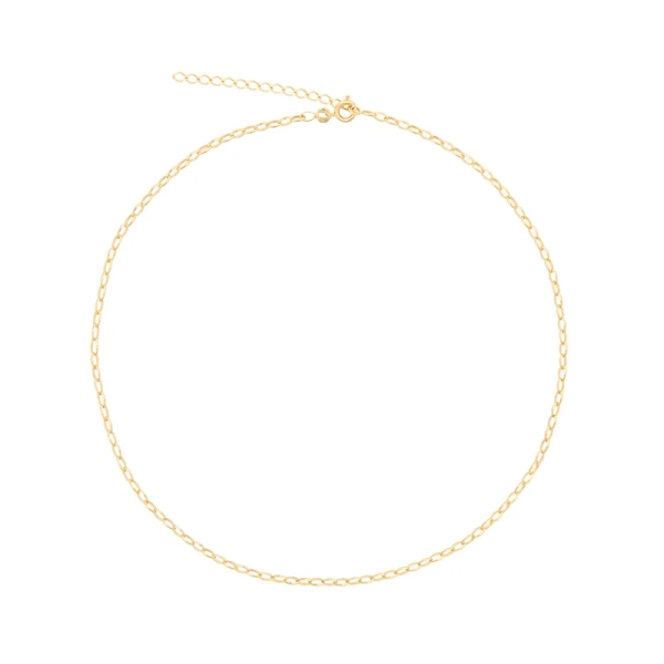 Noa Chain Gold halsband i guldpläterad mässing