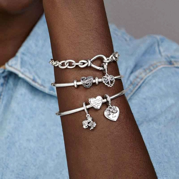Herz-Charm von PANDORA, Schneller Versand - Nordicspectra.de