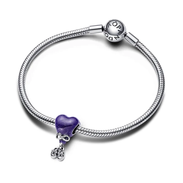 Farbwechselndes Gender Reveal Mädchen Charm - PANDORA - Nordic Spectra
