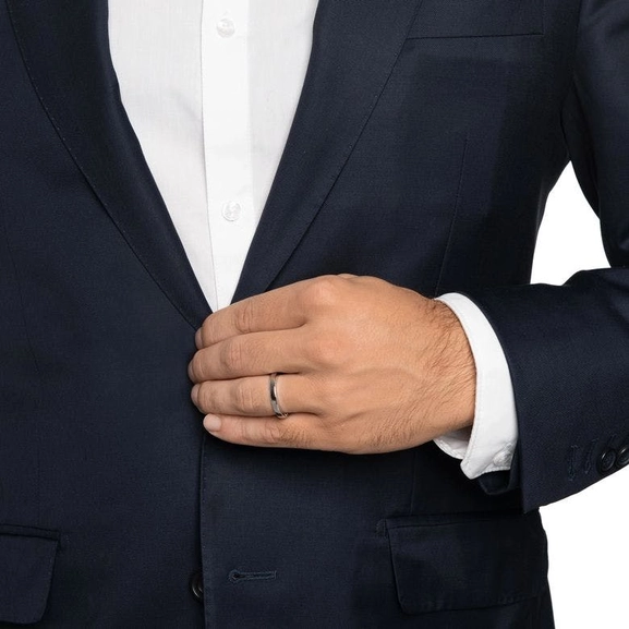 Half Round Ring White Gold - Efva Attling ringar - Snabb frakt & paketinslagning - Nordicspectra.se