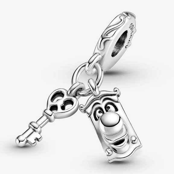Disney Alice im Wunderland Schlüssel & Türknauf Charm-Anhänger von PANDORA, Schneller Versand - Nordicspectra.de