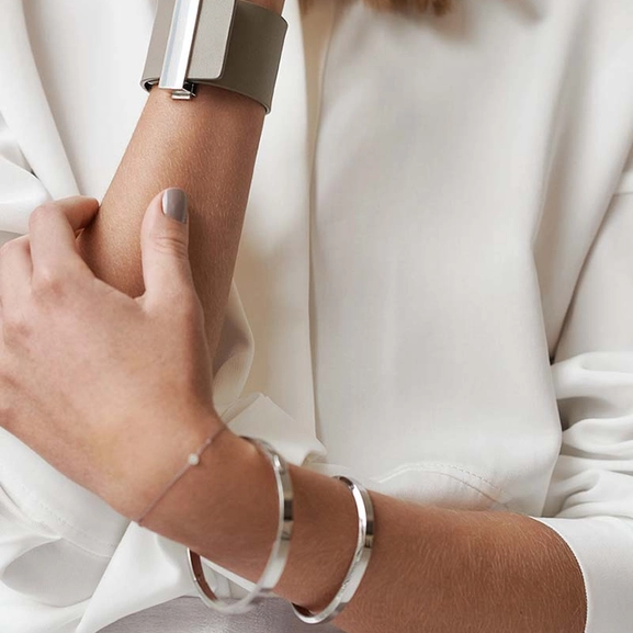 Icon Cuff - Matte Steel - Skultuna - Snabb frakt & paketinslagning - Nordicspectra.se