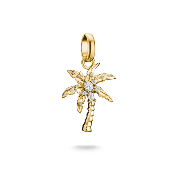 CC Connect Palm Charm Gold - Thomas Sabo - Nordic Spectra
