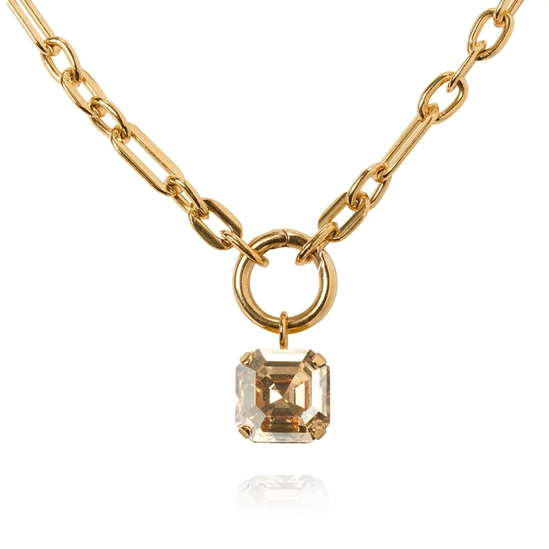 Caroline Svedbom - Eve Necklace Gold Golden Shadow