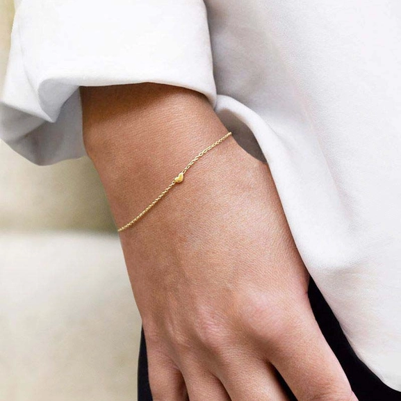 Loving Heart Drop Bracelet Gold Drakenberg Sjölin, Schneller Versand - Nordicspectra.de