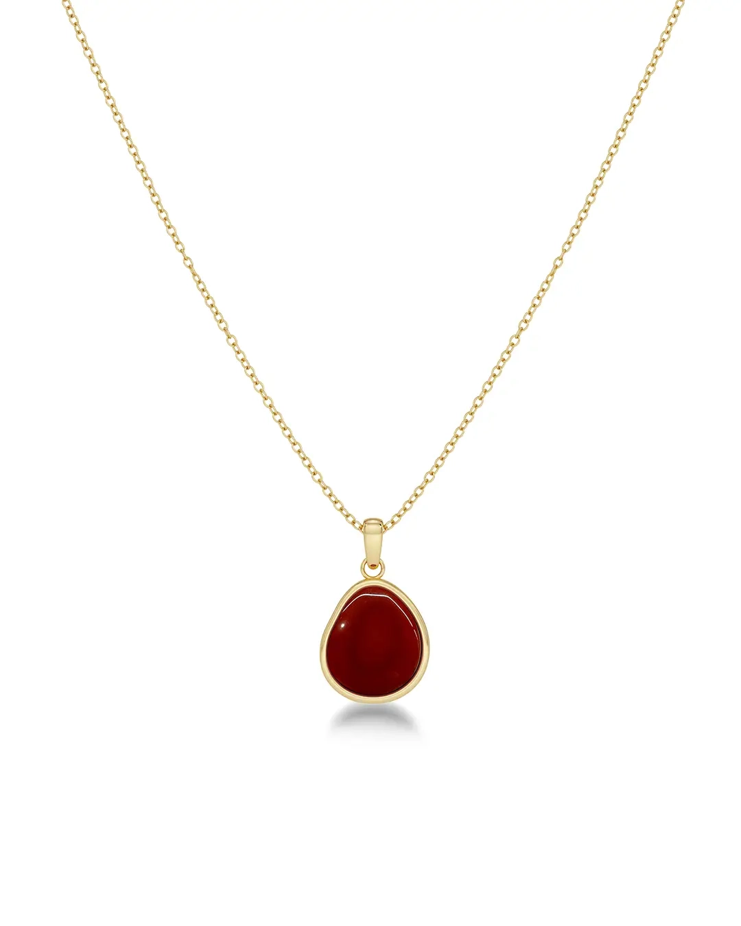 Edblad - Agatha Necklace Red Gold