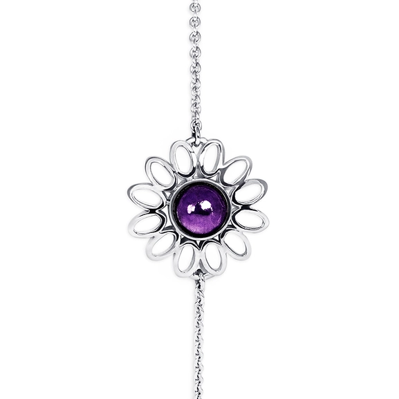 Love Palette Bracelet Amethyst - Nordic Spectra - Suuri valikoima & ilmainen lahjapaketointi - Nordicspectra.fi