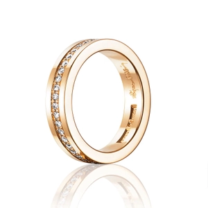 4 1/2 & Stars Ring Gold